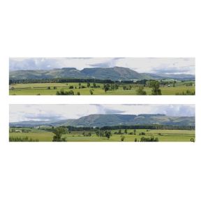 ID Backscenes ID208BNP N Gauge Premium Backscene Hills And Dales Set B